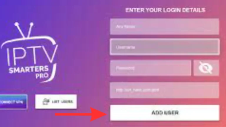 Add user screen